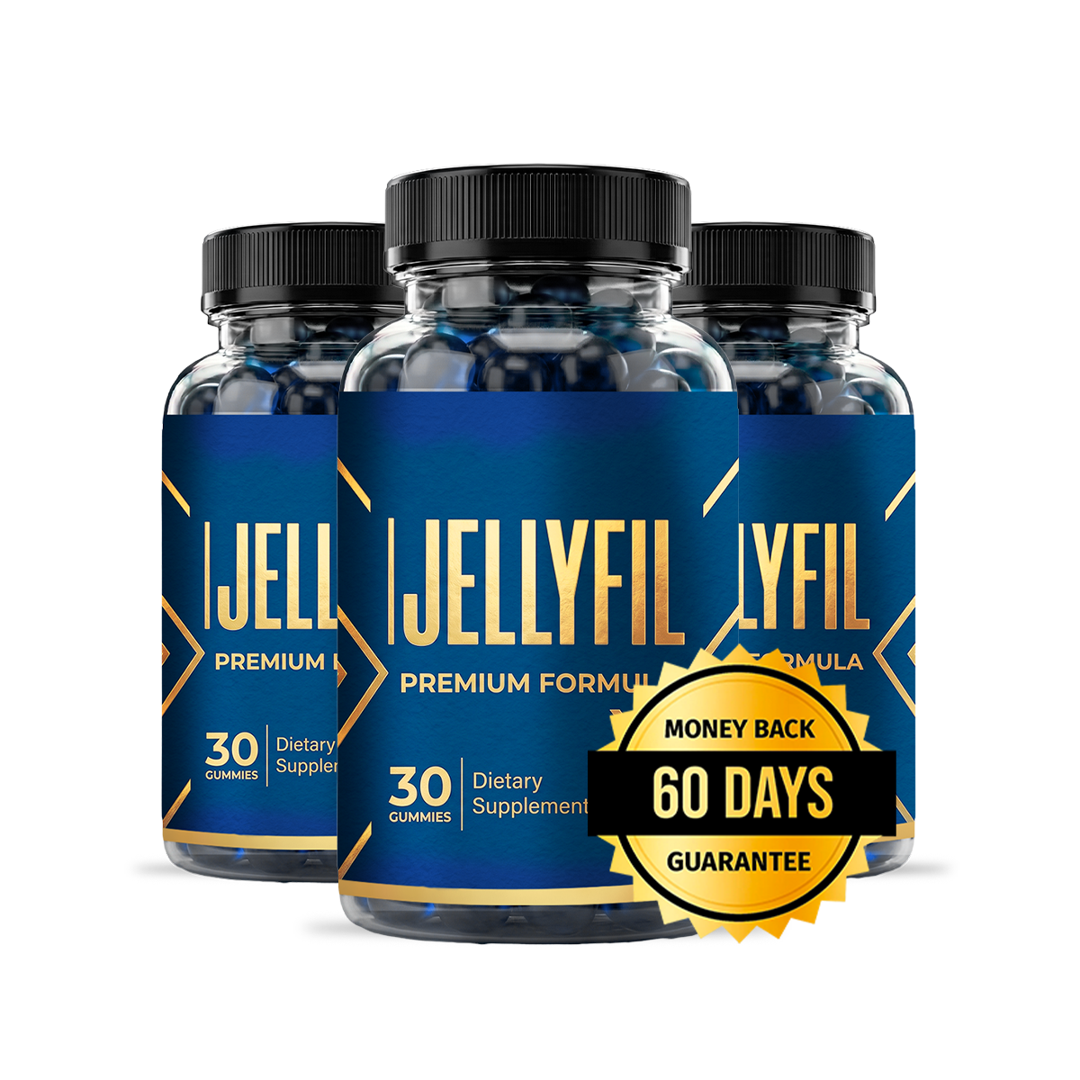 Jellyfil male vitality supplement bottle