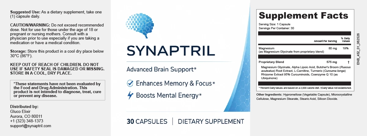 Synaptril trust banner